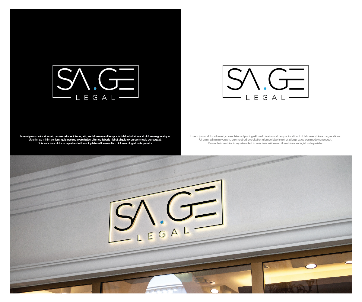 Logo Design by dstudios for Sage Legal | Design #36974079
