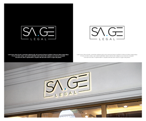 Logo-Design von dstudios für Sage Legal | Design: #36974079