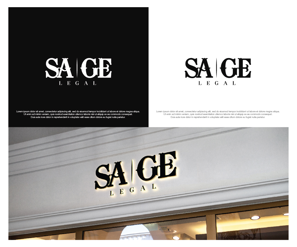 Logo Design by dstudios for Sage Legal | Design #36974080