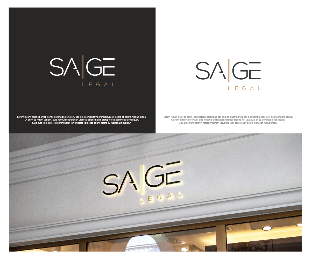 Logo Design by dstudios for Sage Legal | Design #36974081