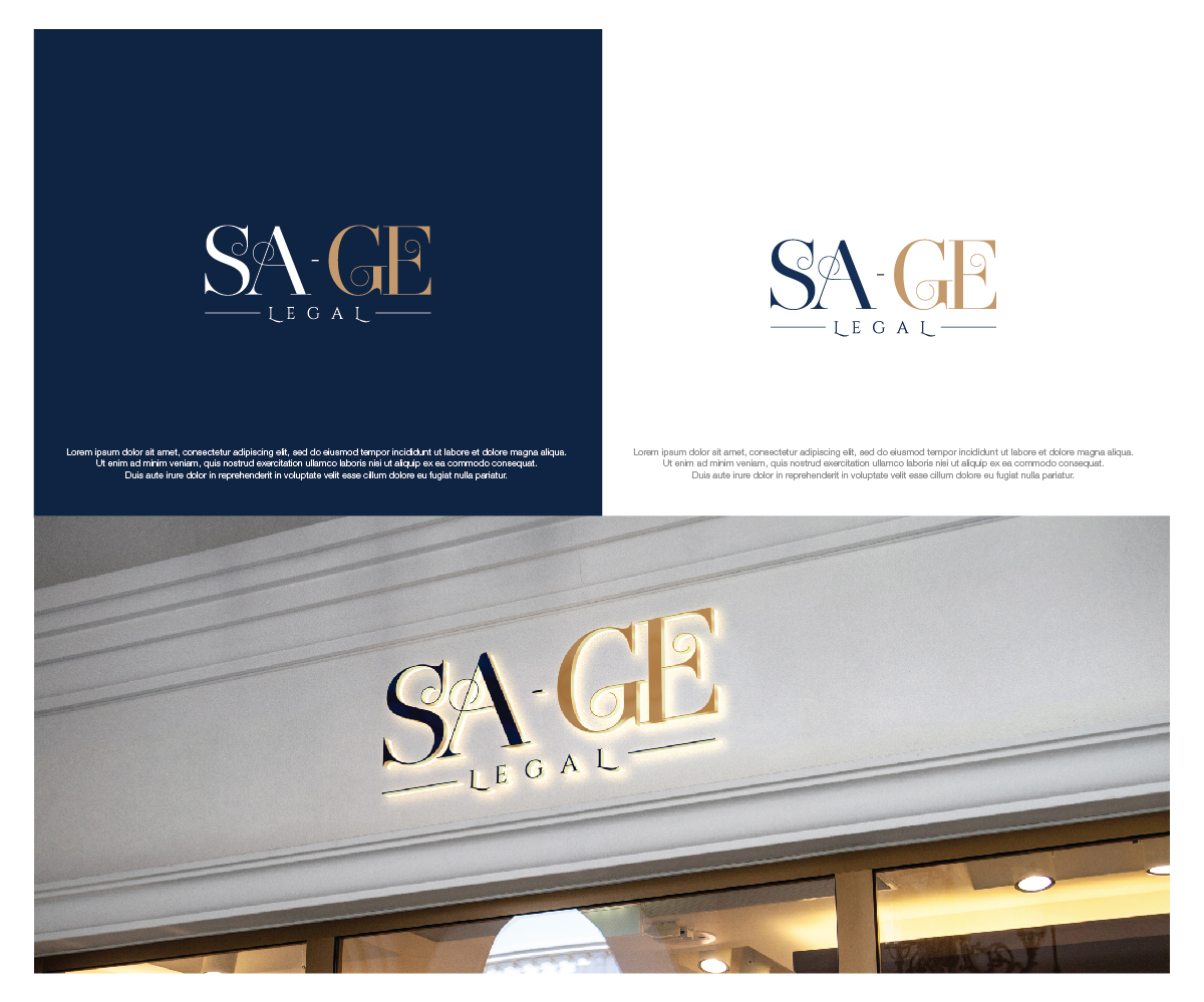 Logo Design by dstudios for Sage Legal | Design #36974082
