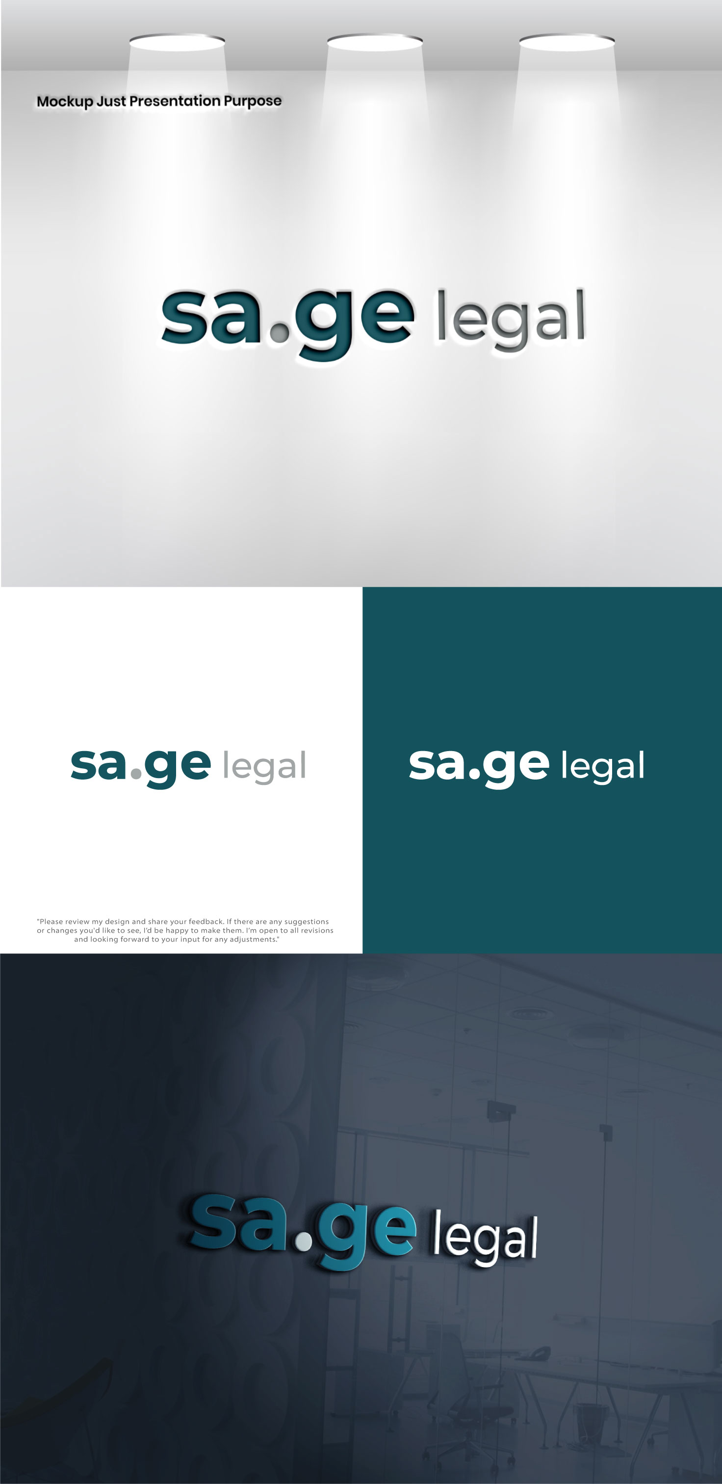 Logo-Design von Pixel Foundry für Sage Legal | Design #36975485
