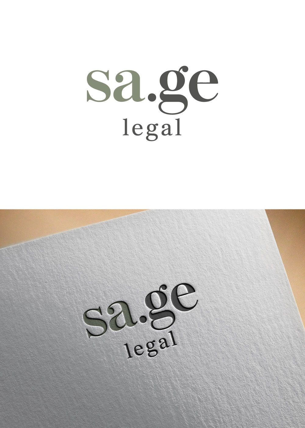 Logo-Design von KING JM für Sage Legal | Design #36978925