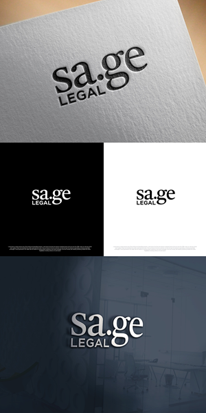 Logo-Design von Ahsan Designs für Sage Legal | Design: #36975016