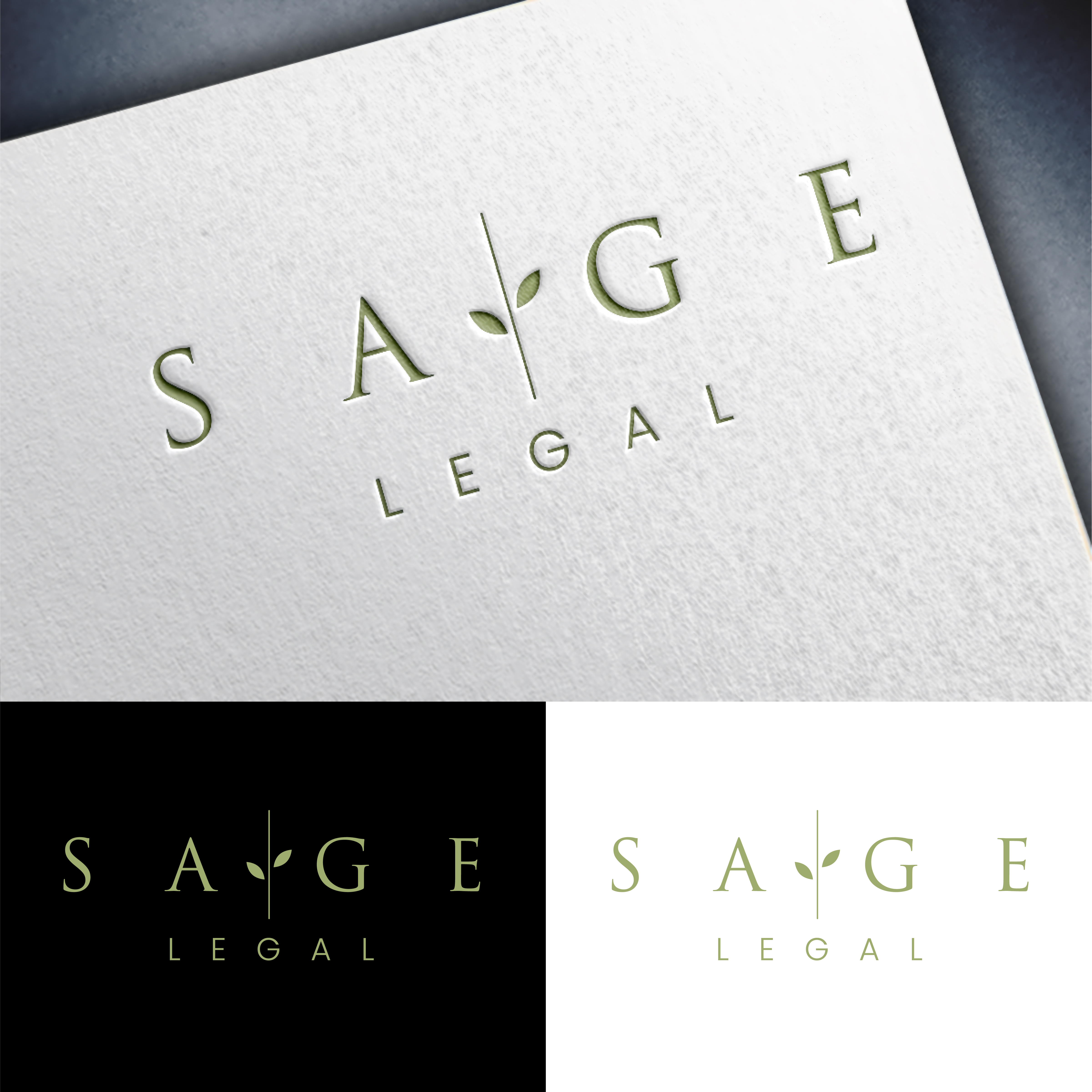 Logo-Design von John Mark Arts für Sage Legal | Design #36975222