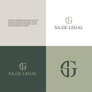 Logo-Design von Kusuma Studio für Sage Legal | Design: #36975543