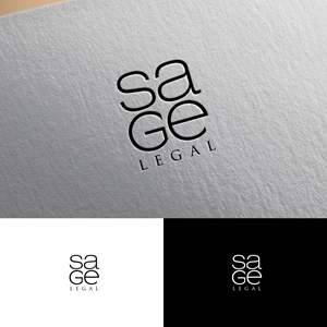 Logo-Design von Alex Henry für Sage Legal | Design: #36972676