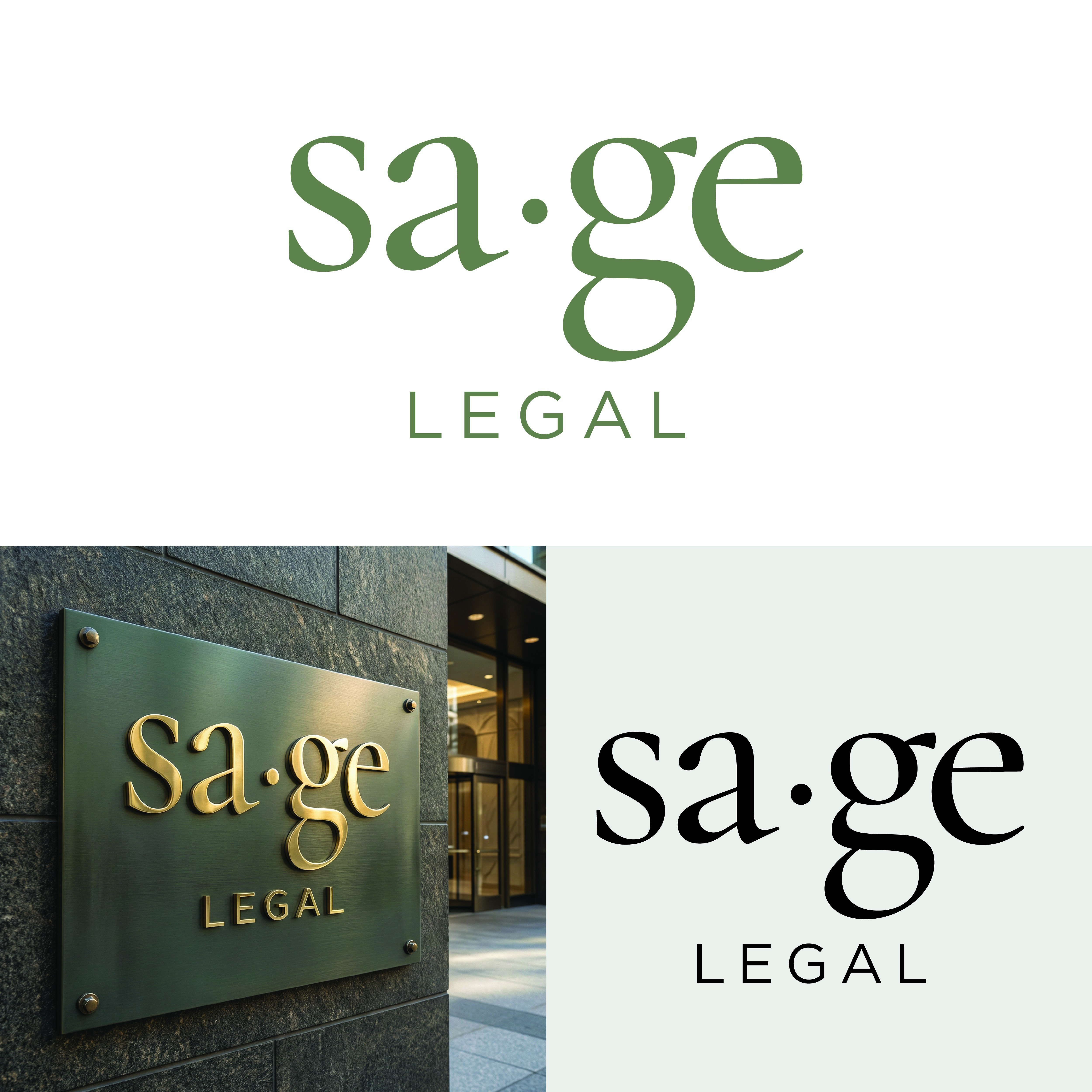 Logo-Design von Fortune Howard Designs für Sage Legal | Design #36994011