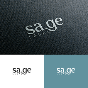 Logo-Design von RezaRio für Sage Legal | Design: #36983111