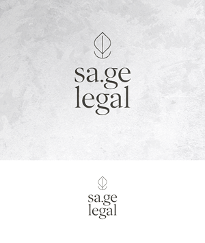 Logo-Design von sonu.CR für Sage Legal | Design: #36976786