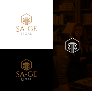 Logo-Design von Deziners Zone für Sage Legal | Design: #36973344