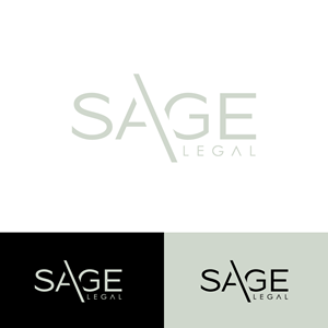 Logo-Design von H4R5Z für Sage Legal | Design: #36977901