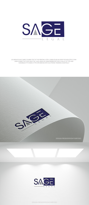 Logo-Design von zebronicgraphic für Sage Legal | Design: #36974346