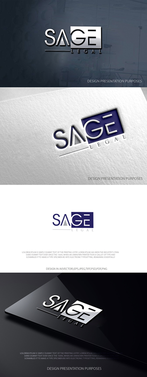 Logo-Design von zebronicgraphic für Sage Legal | Design: #36974347