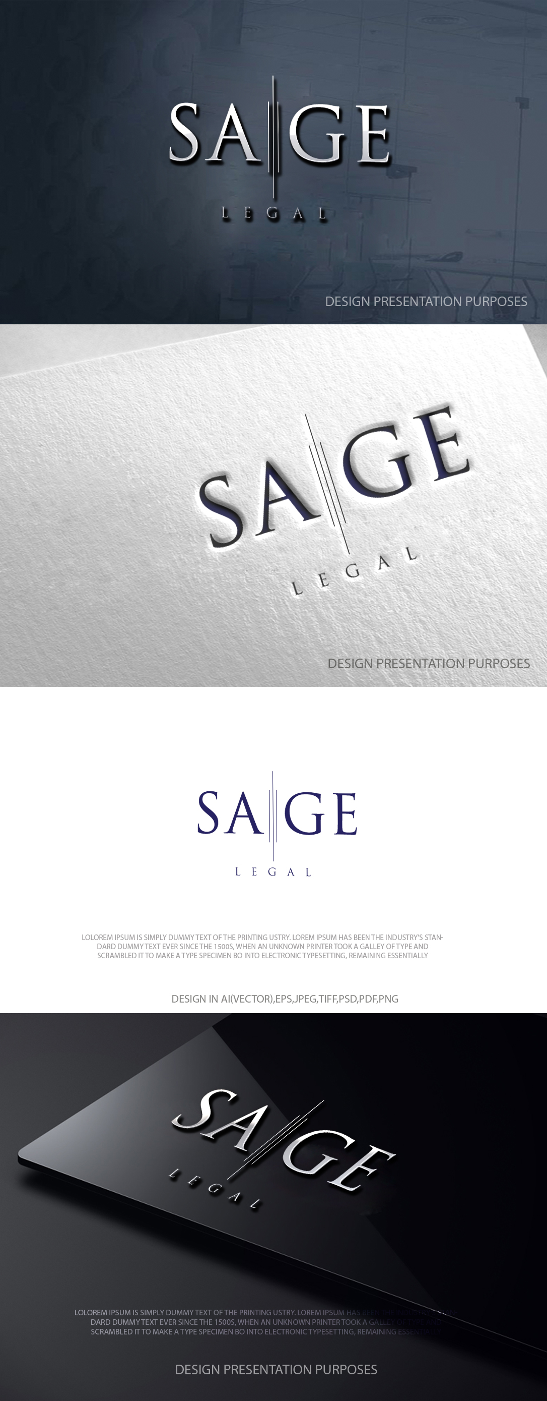 Logo-Design von zebronicgraphic für Sage Legal | Design #36974348