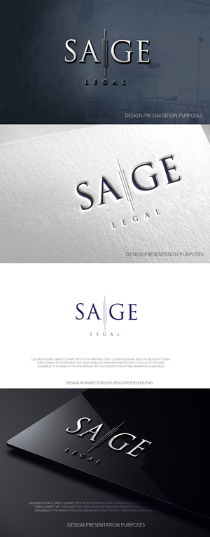 Logo-Design von zebronicgraphic für Sage Legal | Design: #36974348