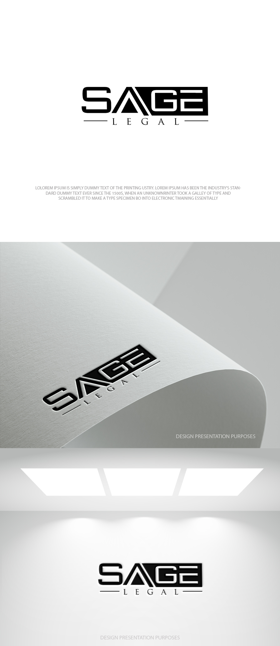 Logo-Design von zebronicgraphic für Sage Legal | Design #36974356