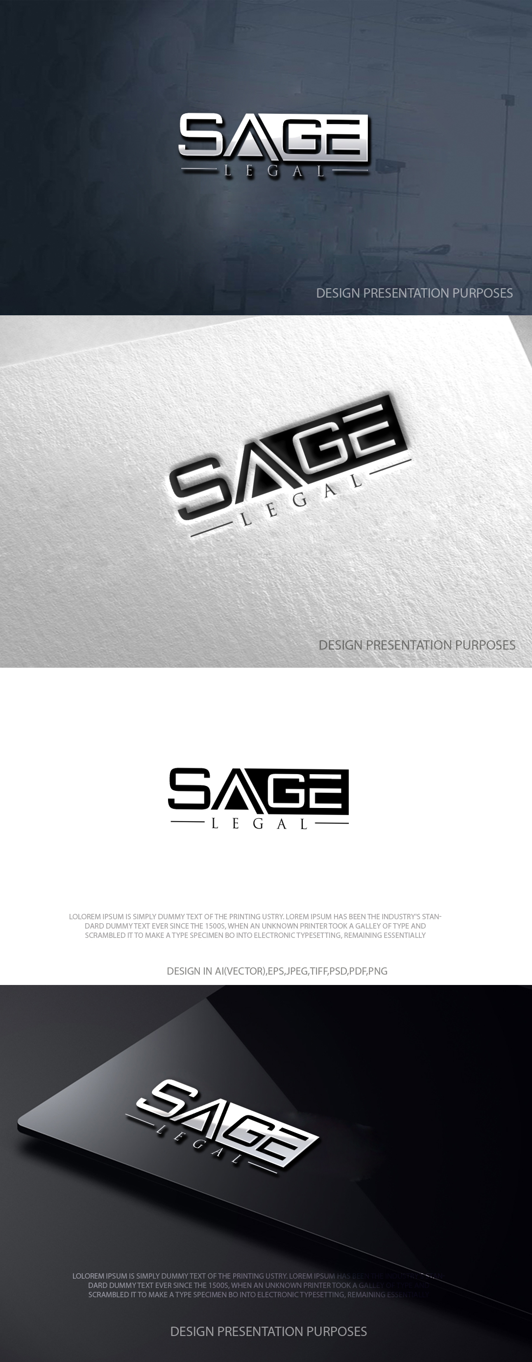 Logo-Design von zebronicgraphic für Sage Legal | Design #36974357