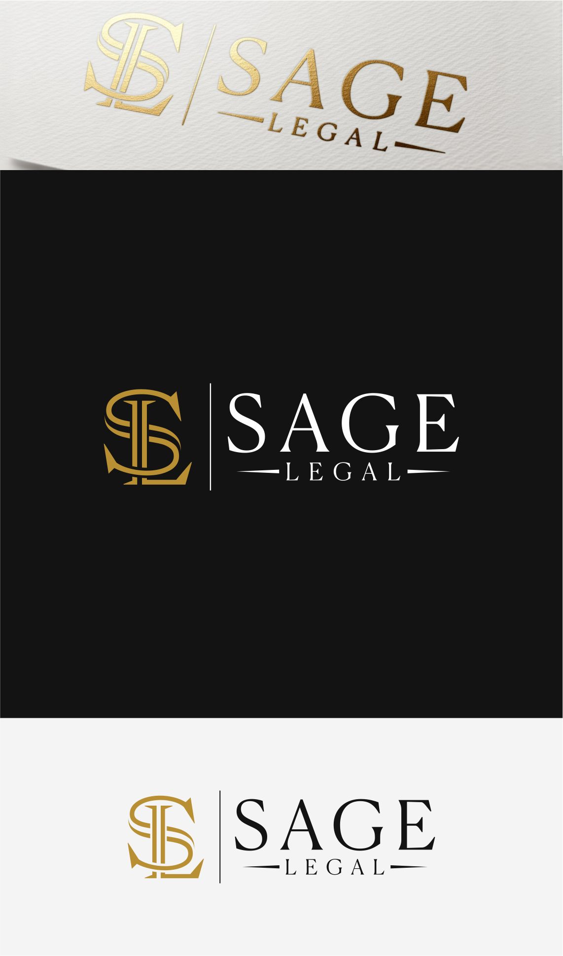 Logo-Design von artes aquino für Sage Legal | Design #36976254
