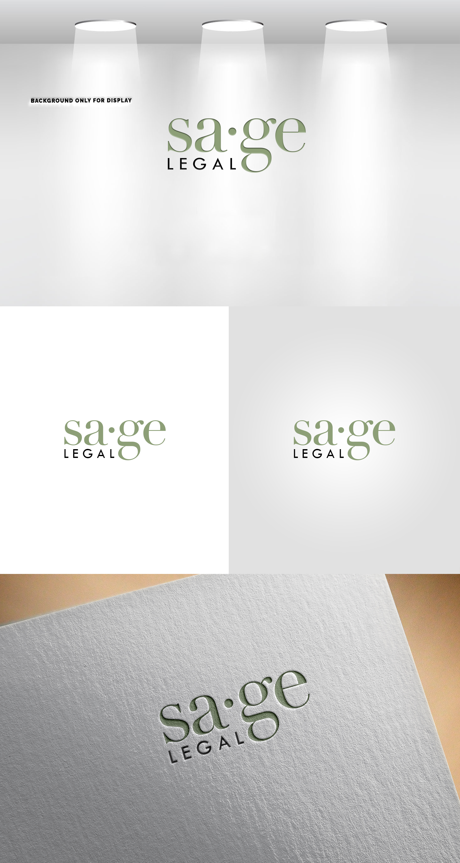 Logo-Design von Soonia für Sage Legal | Design #36973706