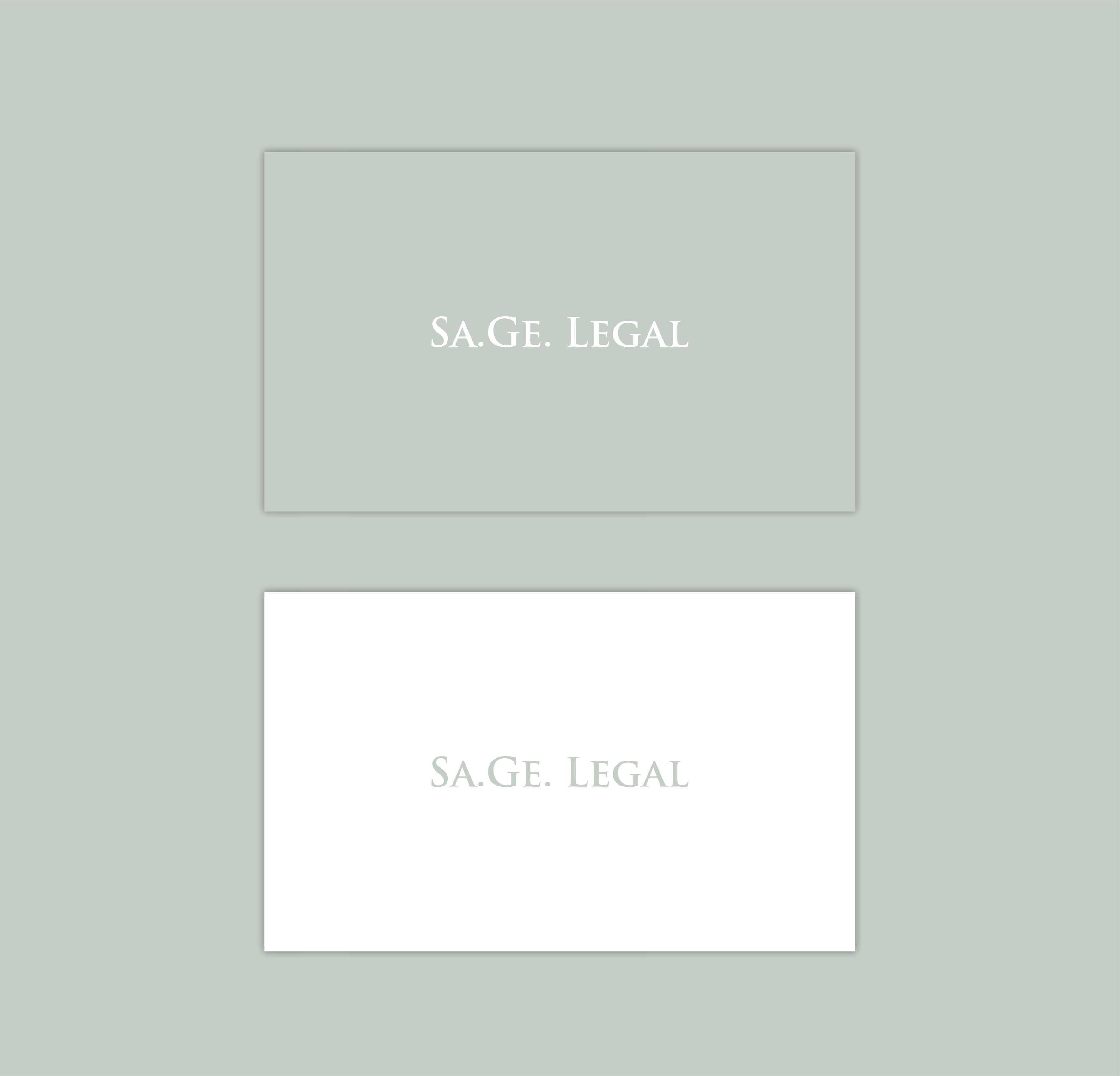 Logo-Design von RAN MEI JS für Sage Legal | Design #36987882