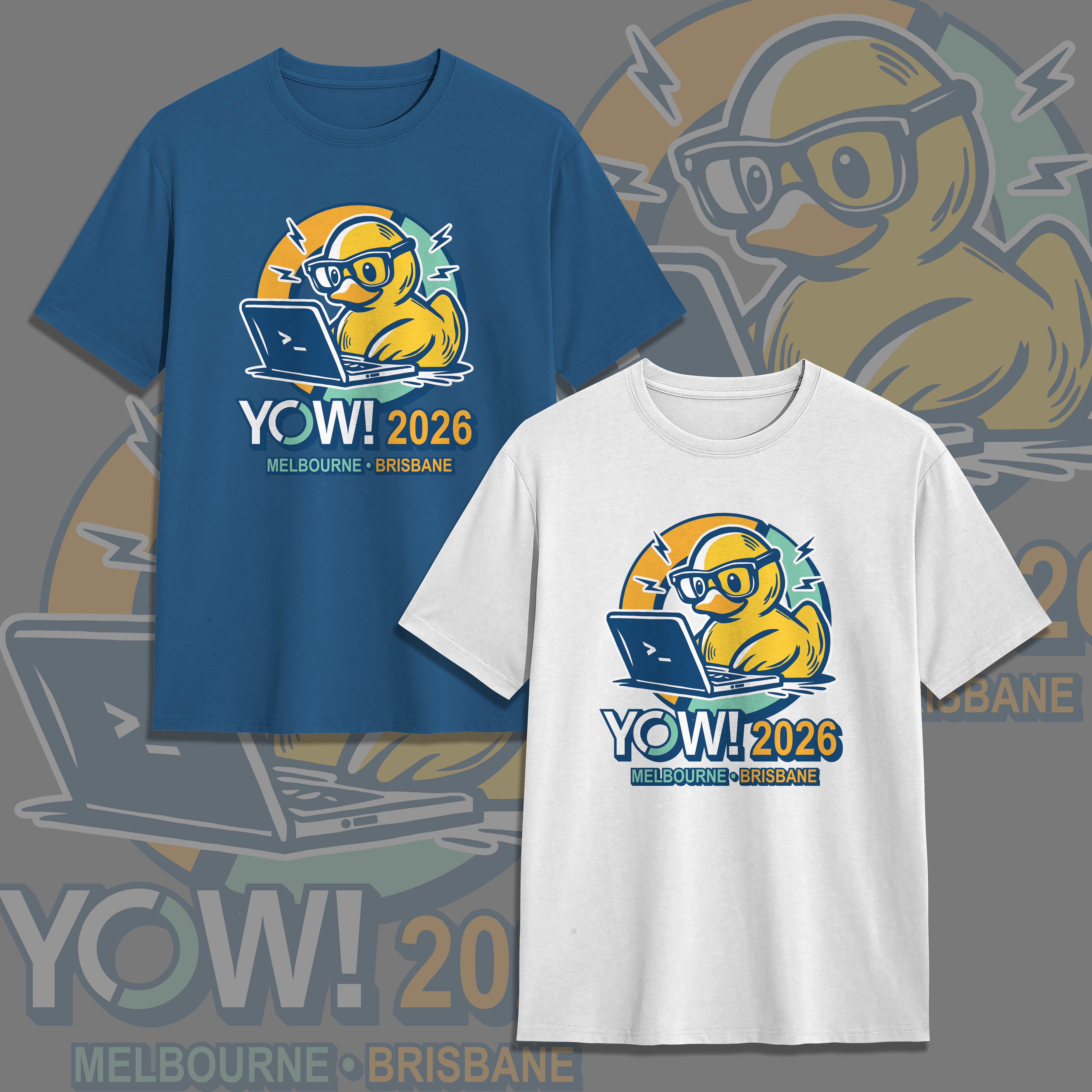 T-shirt Design by V FOUR DESIGN for YOW! Conference | Design #36991455