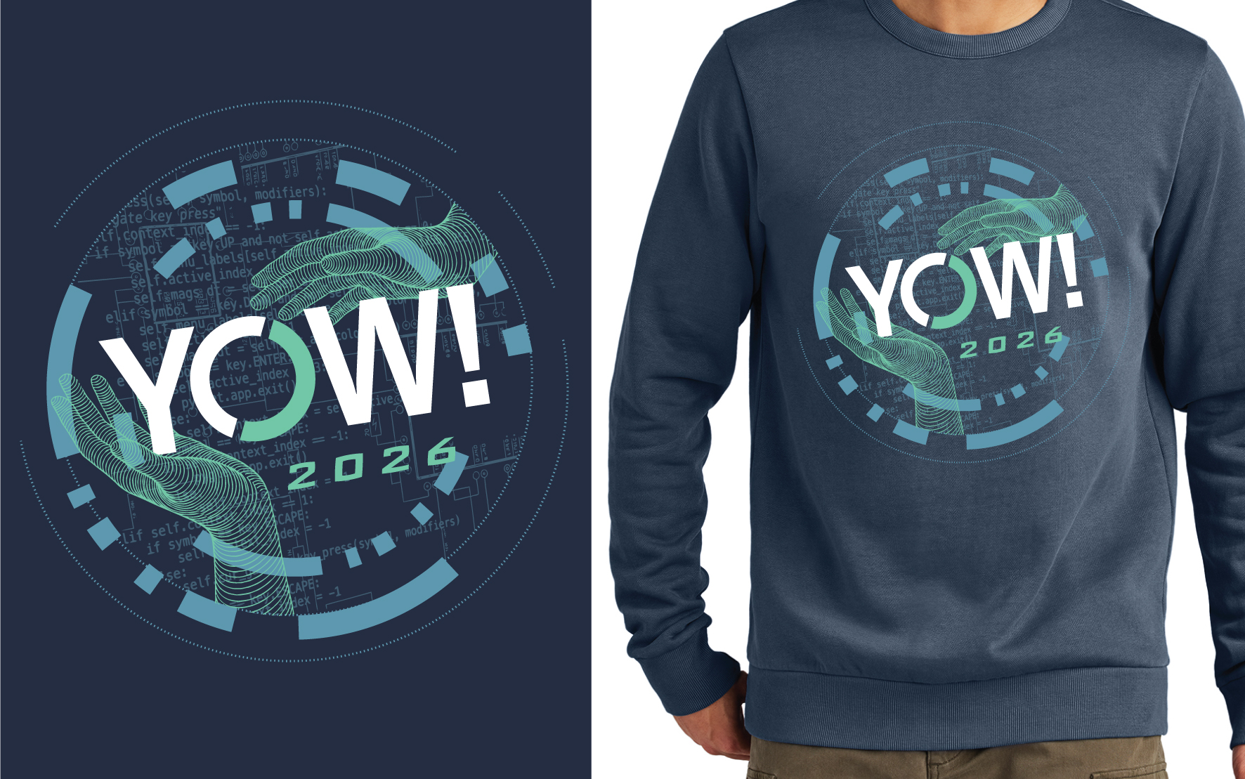 T-shirt Design by Jennifer Beatty for YOW! Conference | Design #37002224