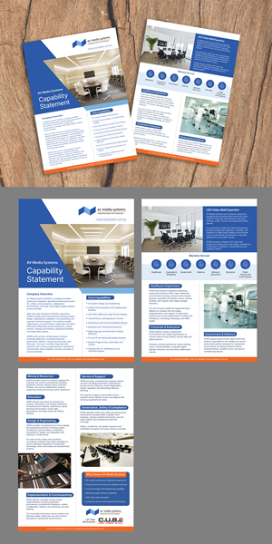 Diseño de Flyer por thedesignstar para AV Media Systems | Diseño: #36988851