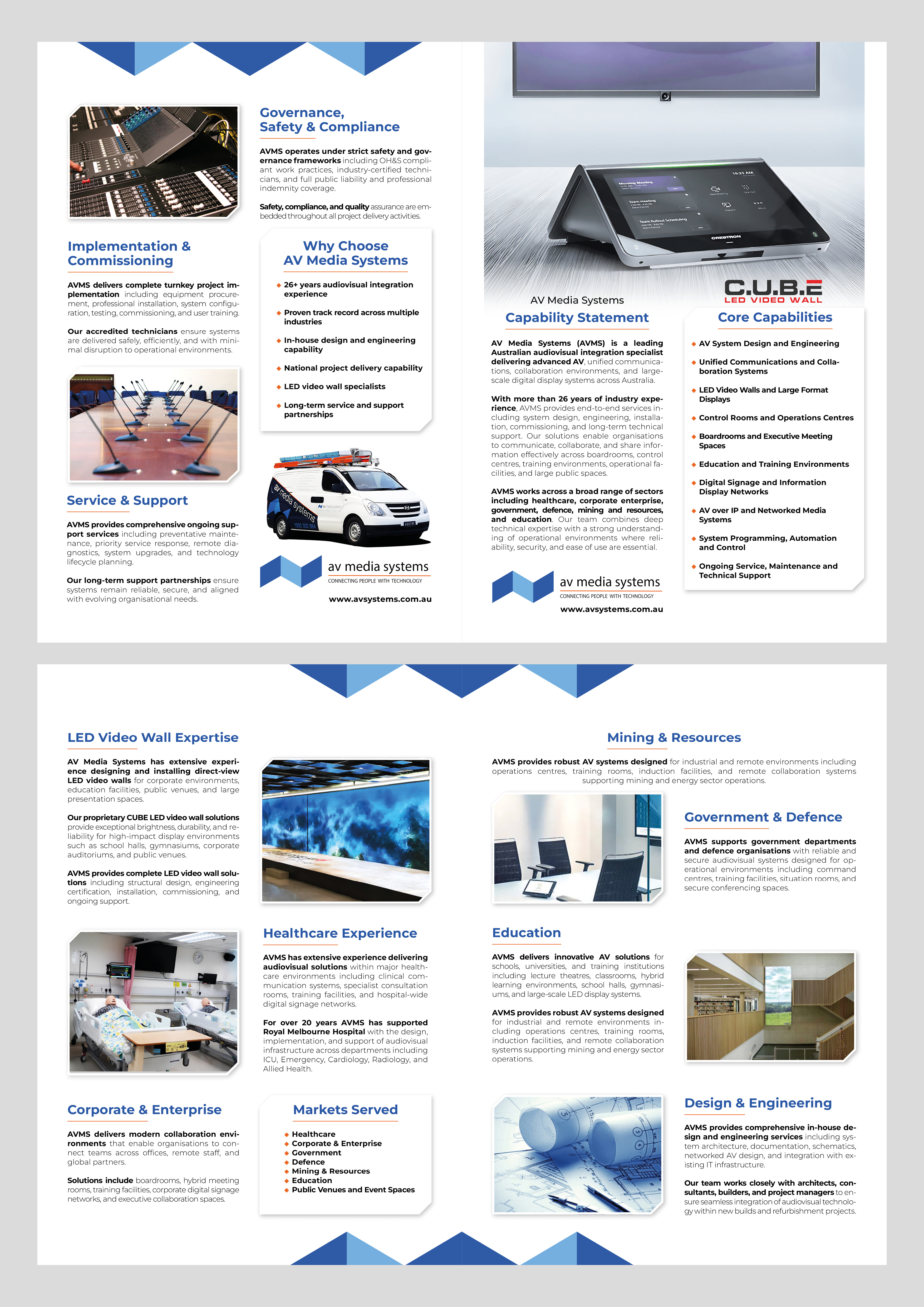 Design de Flyer par MarkoE pour AV Media Systems | Design #36990106