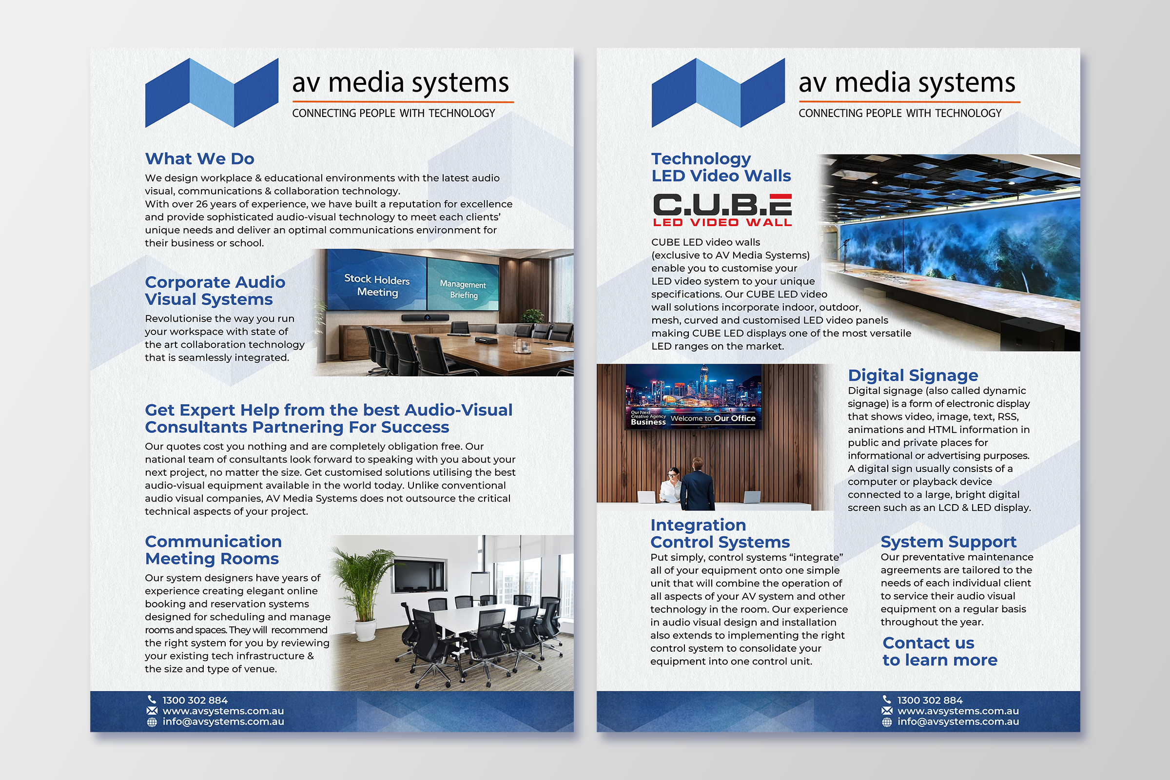Diseño de Flyer por NancyTan para AV Media Systems | Diseño #36980693