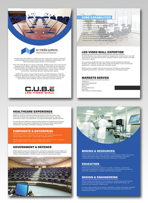 Diseño de Flyer por YourLogoMaster para AV Media Systems | Diseño: #36994132