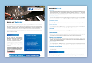 Design de Flyer par Sj    Designs pour AV Media Systems | Design : #37006826