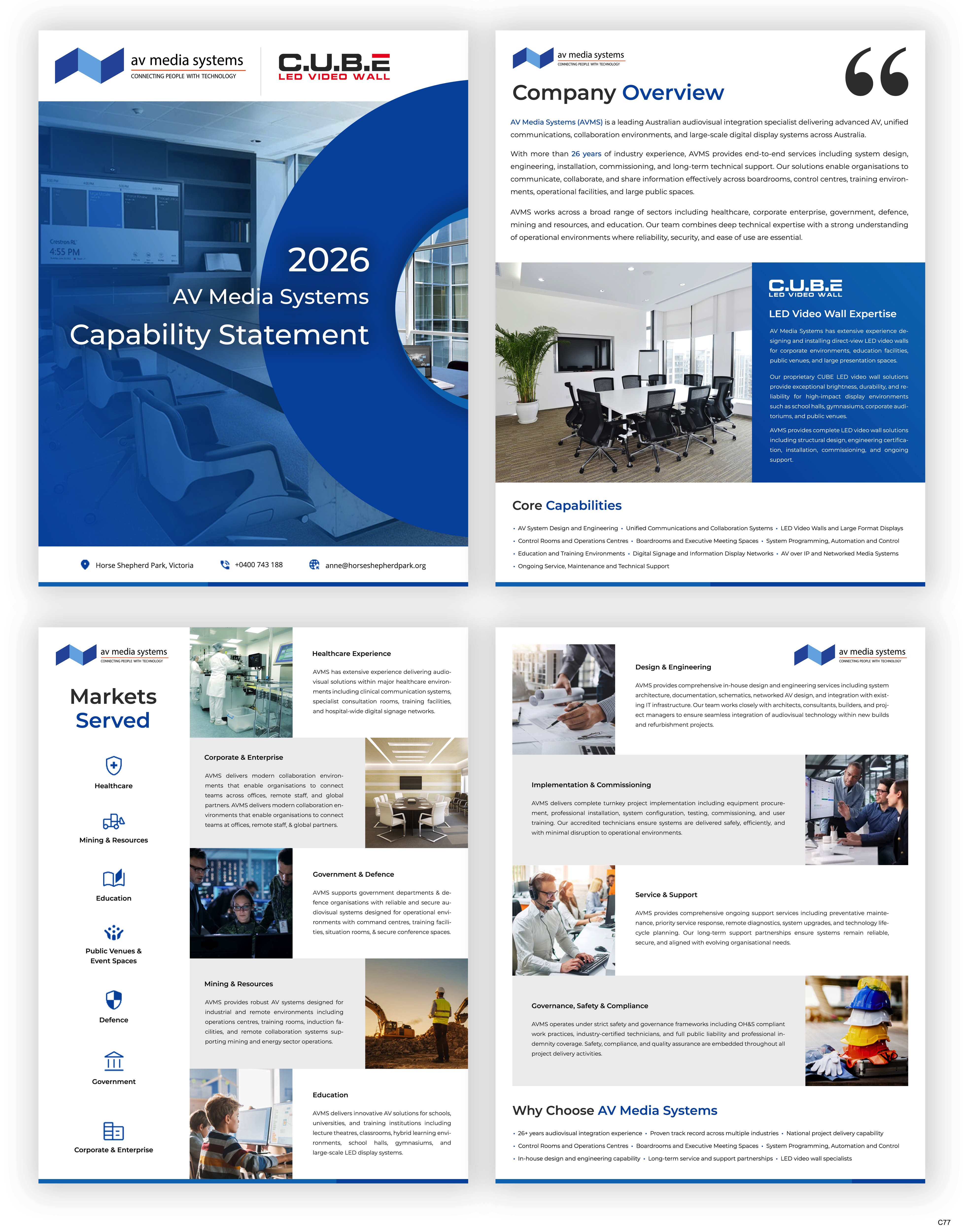 Flyer-Design von pb für AV Media Systems | Design #36994974