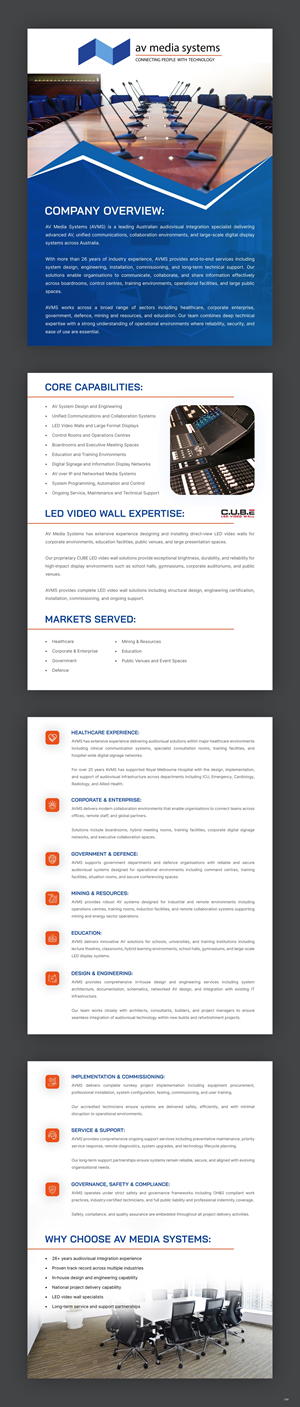 Flyer Design by pb for AV Media Systems | Design: #36994977