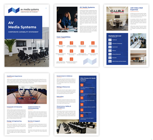 Flyer Design by pb for AV Media Systems | Design: #36994981