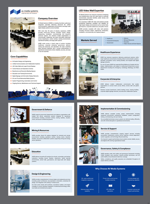 Flyer Design by pb for AV Media Systems | Design: #36994982