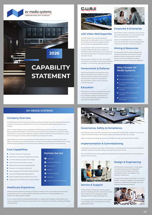 Flyer Design by pb for AV Media Systems | Design: #36994984