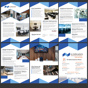 Flyer Design by pb for AV Media Systems | Design: #36994989