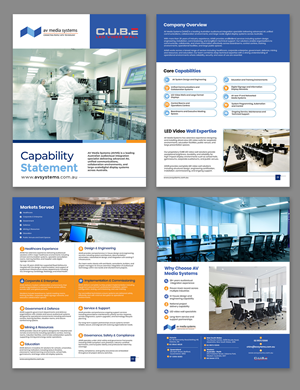 Diseño de Flyer por debdesign para AV Media Systems | Diseño: #36999225