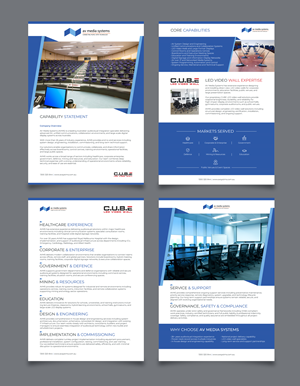 Diseño de Flyer por saurov para AV Media Systems | Diseño: #36981577