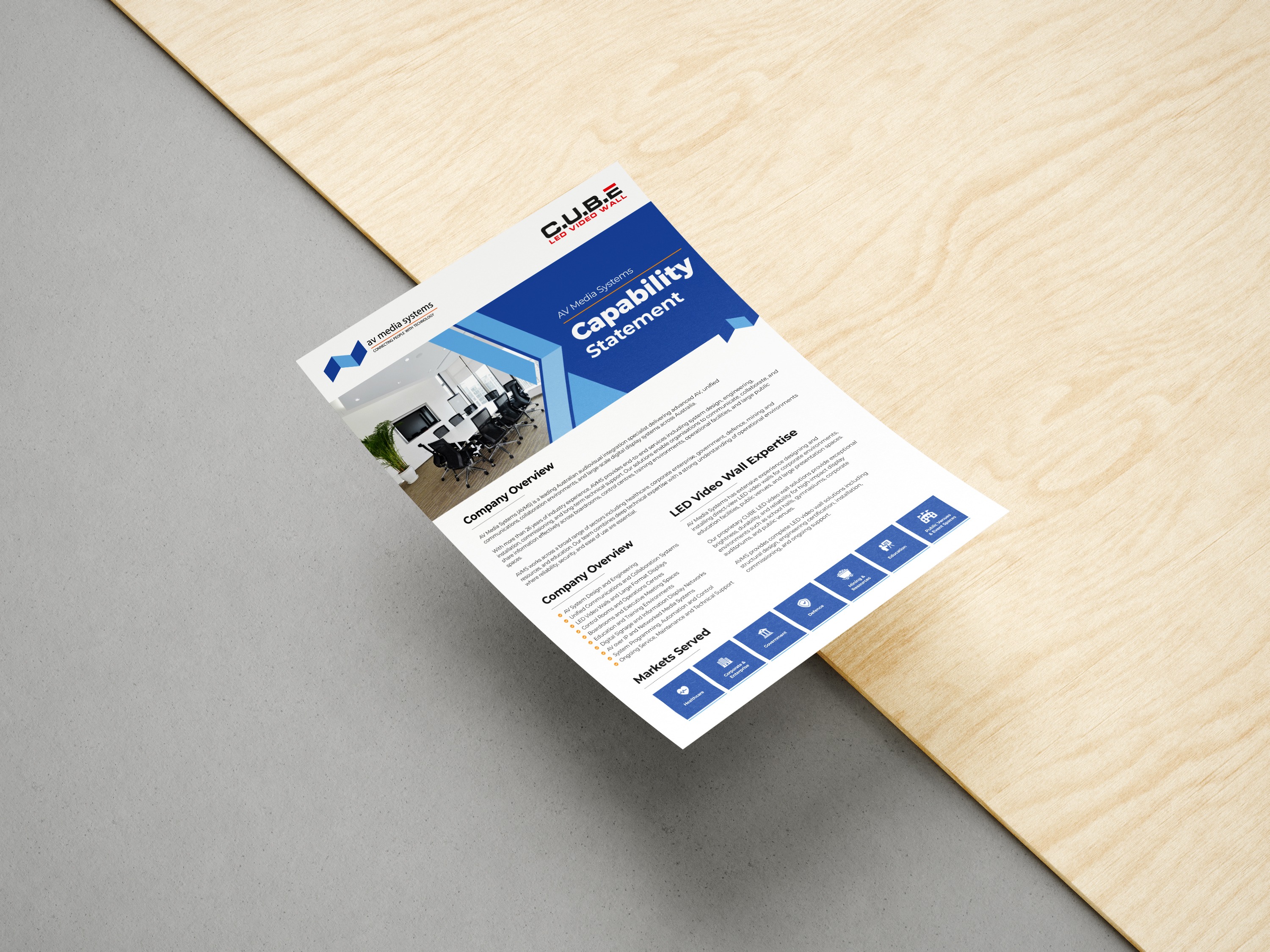 Design de Flyer par NZ Creatives pour AV Media Systems | Design #36995336