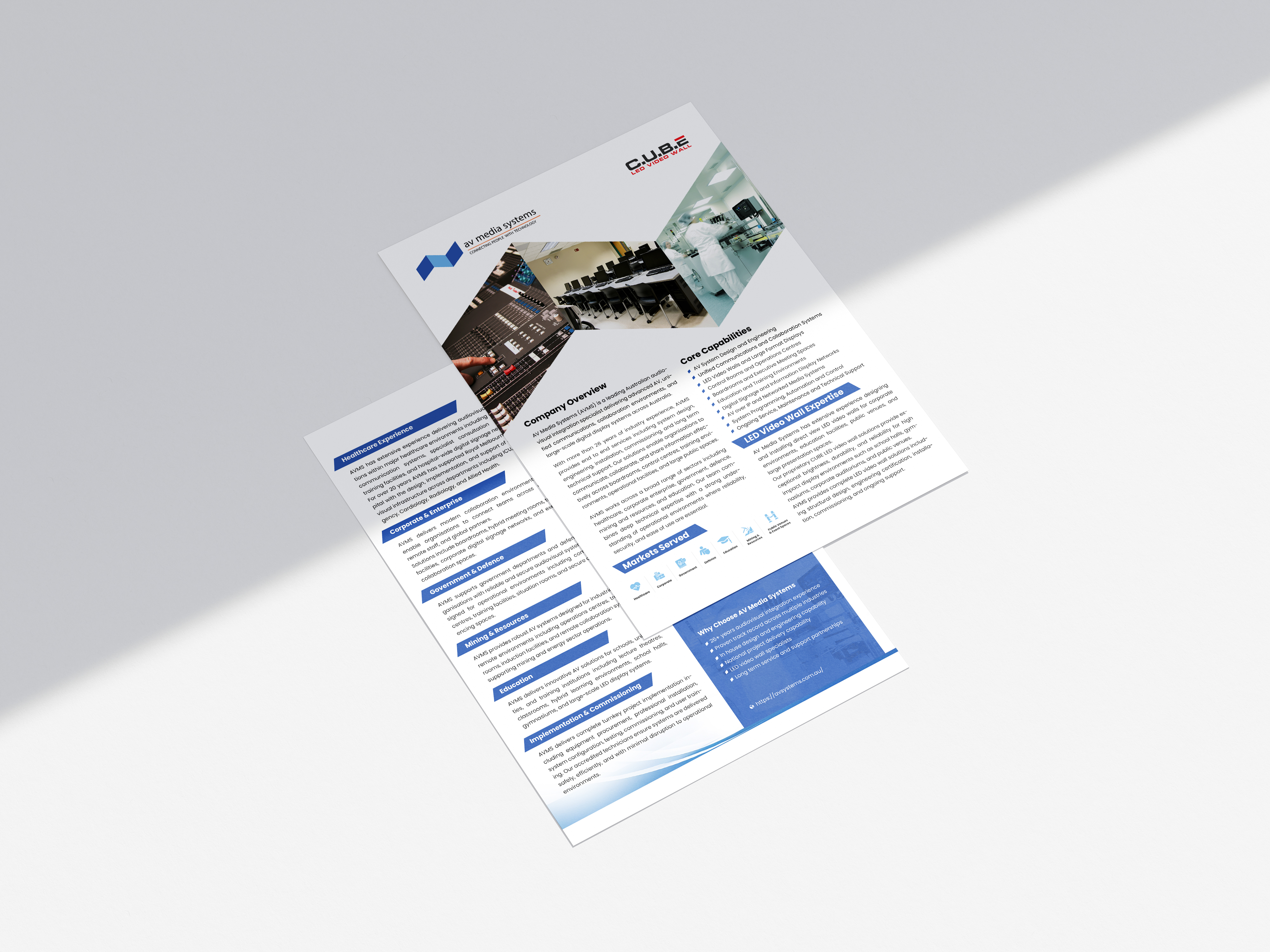 Diseño de Flyer por NZ Creatives para AV Media Systems | Diseño #36995338