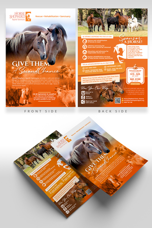Horse Shepherd Equine Sanctuary Flyer Urgent