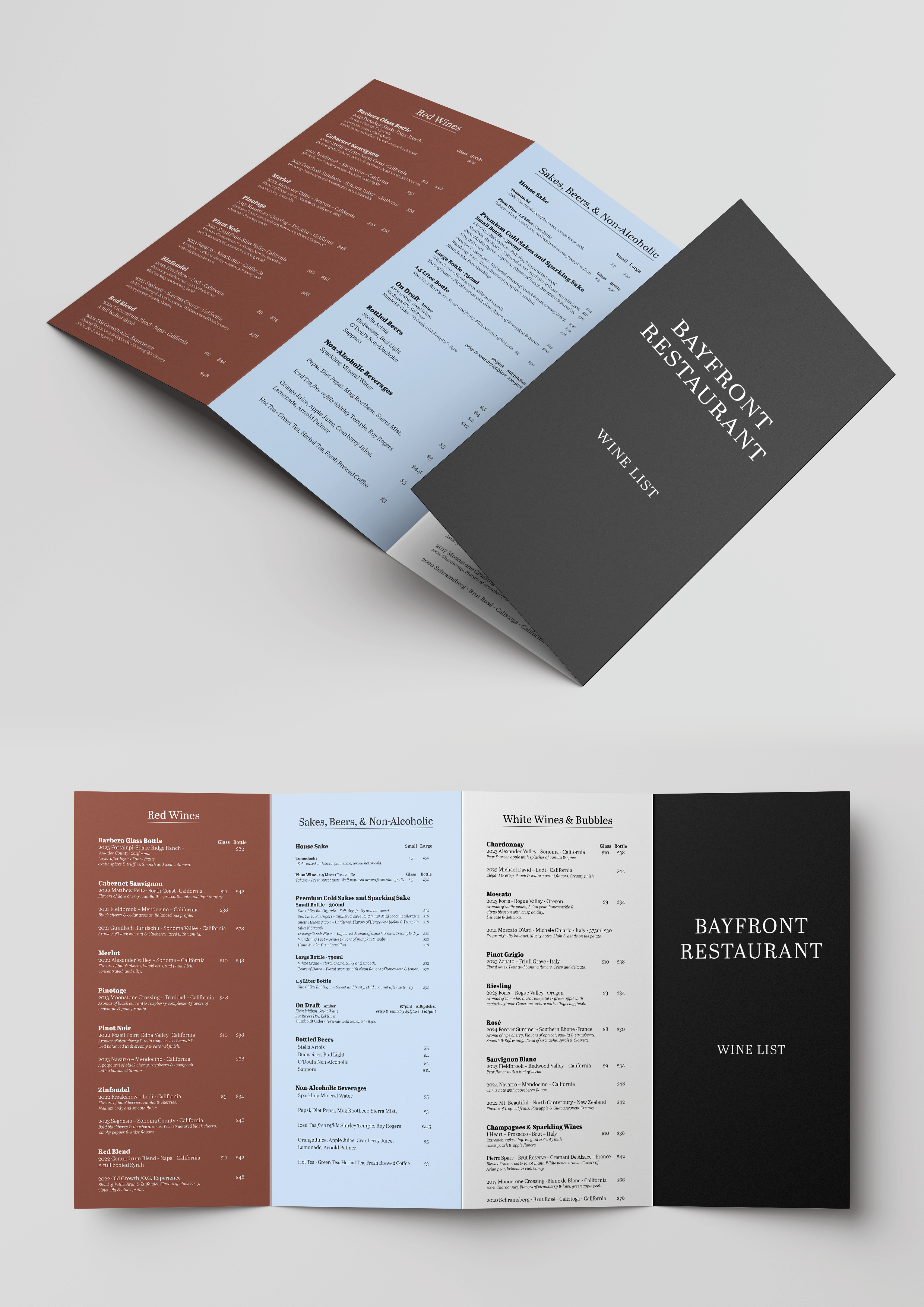 Diseño de Menú por MarkoE para este proyecto | Diseño #36994685