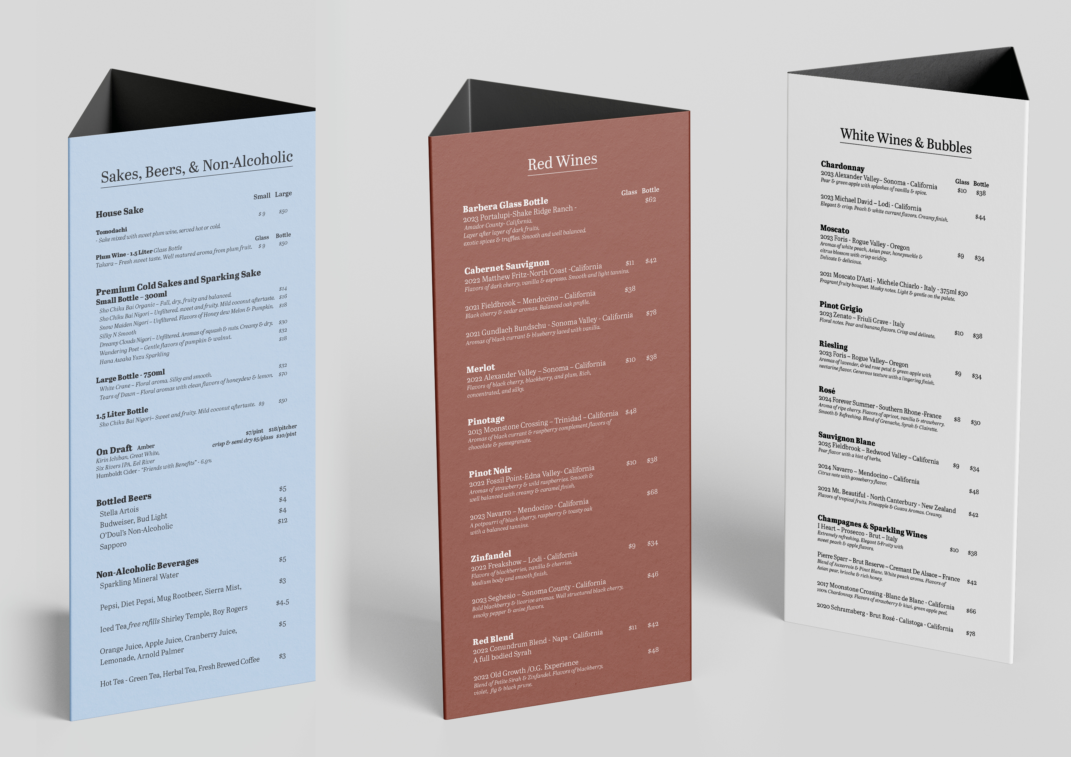 Menu Design by MarkoE for this project | Design #36994686