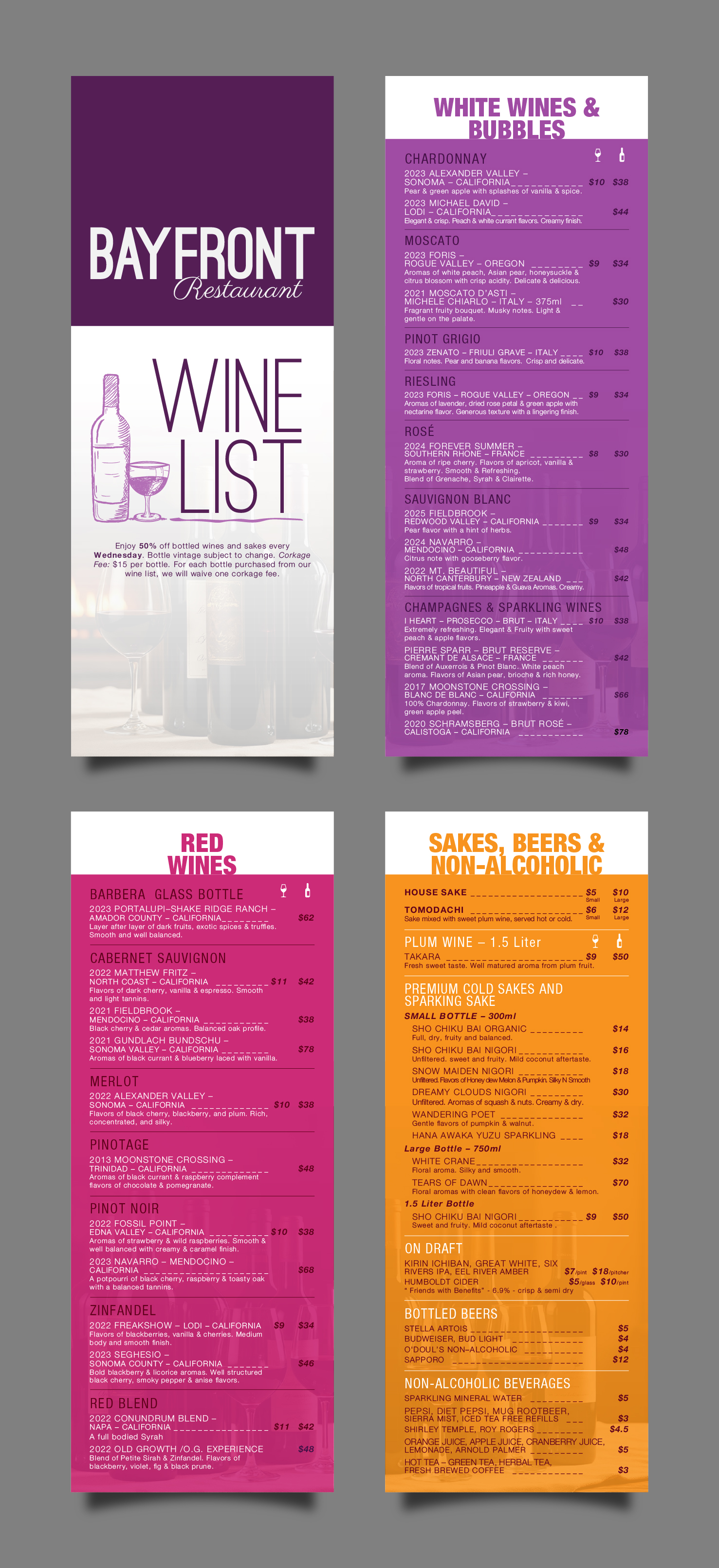 Menu Design by taufik_alrahman for this project | Design #36989660