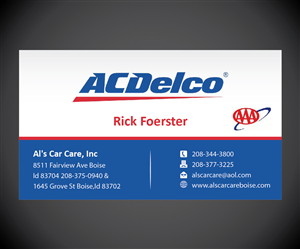 Business Card Design by joliau for Al's Care Care, Inc | Design: #3138249