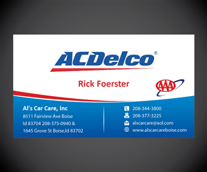 Business Card Design by joliau for Al's Care Care, Inc | Design: #3138253