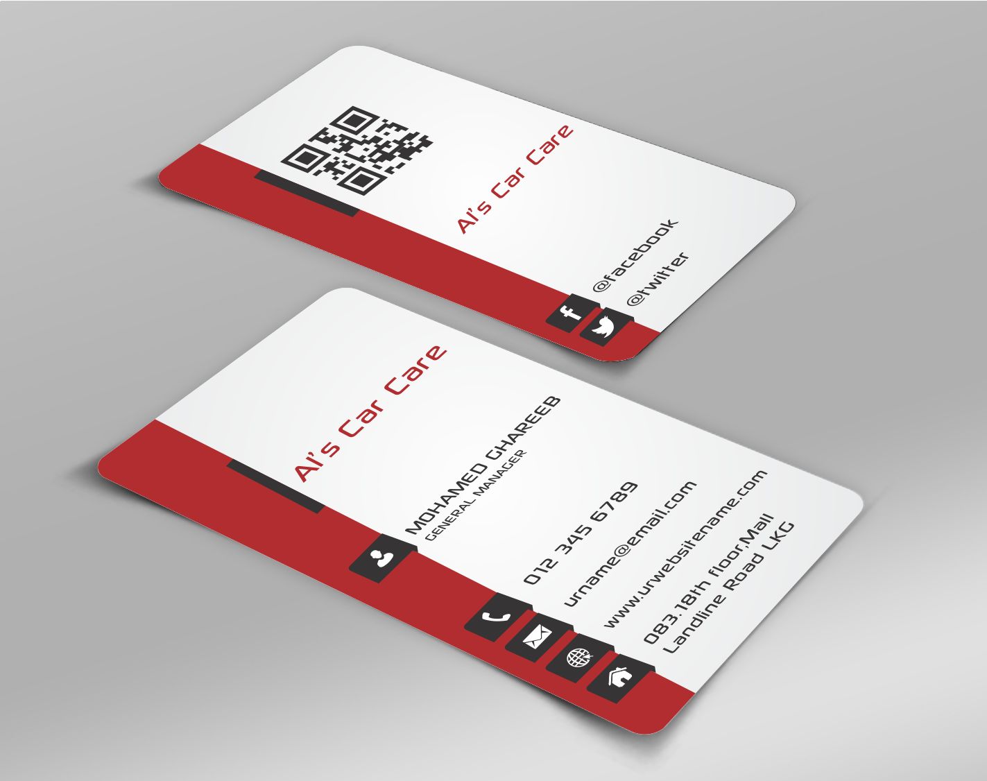 Business Card Design by AwsomeD for Al's Care Care, Inc | Design #3122144