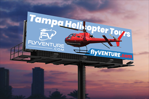Diseño de Cartelera por VCreativeidea para Heli Aviation Florida, LLC | Diseño: #37005970